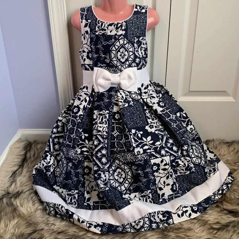 Fashion Girls Sleeveless Formal Dressy Dress 6X